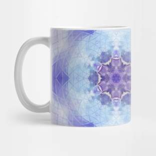 Blue Mandala Mosaic Tile Mug